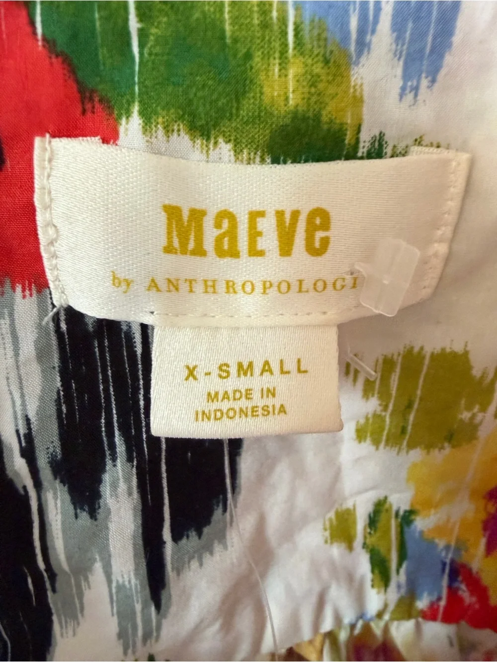 Anthropologie Maeve Rachel Floral Puff Sleeve Button Down XS